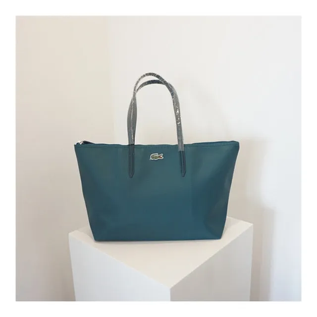 CROCROGO Women Fashion Crocodile Large Tote Bag
