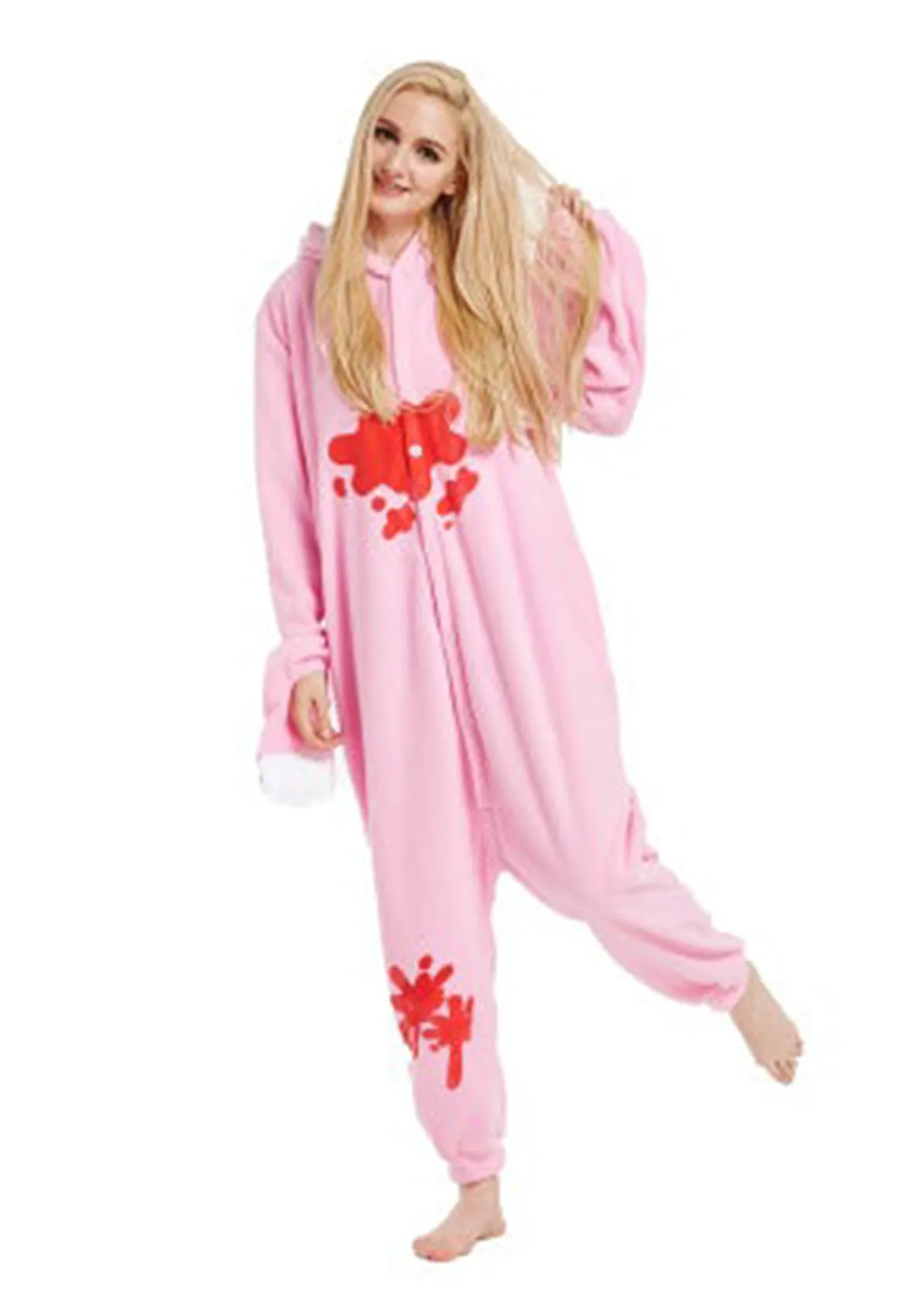 Gloomy Pink Bear Onesie