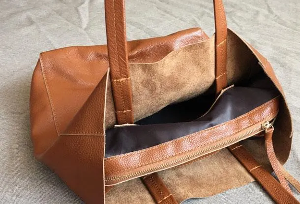 Large Leather Tote Bag Womens Leather Tote Bags Brown Leather Laptop Tote Bag