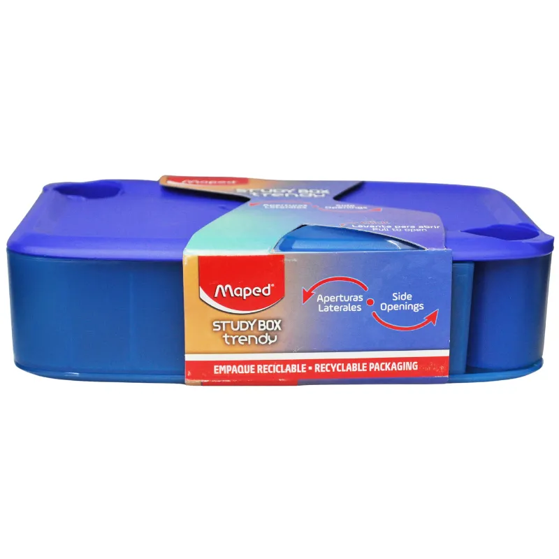 PORTALAPIZ CAJA TRENDY BOX MAPED MNK