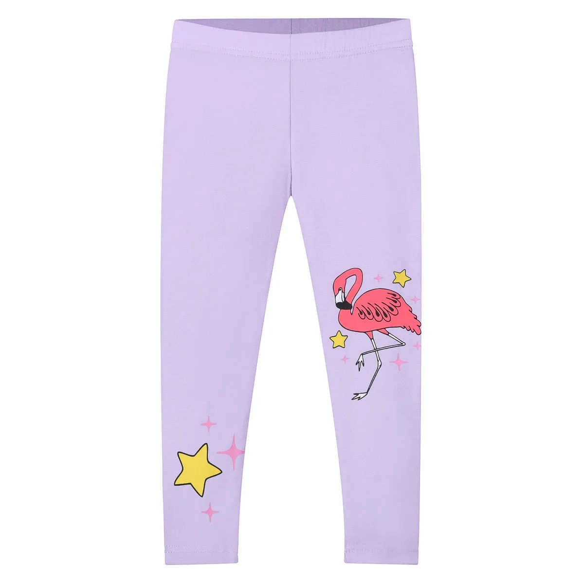 Soft and Comfortable Cotton Leggings for Girls - Purple, Navy, Dark Blue