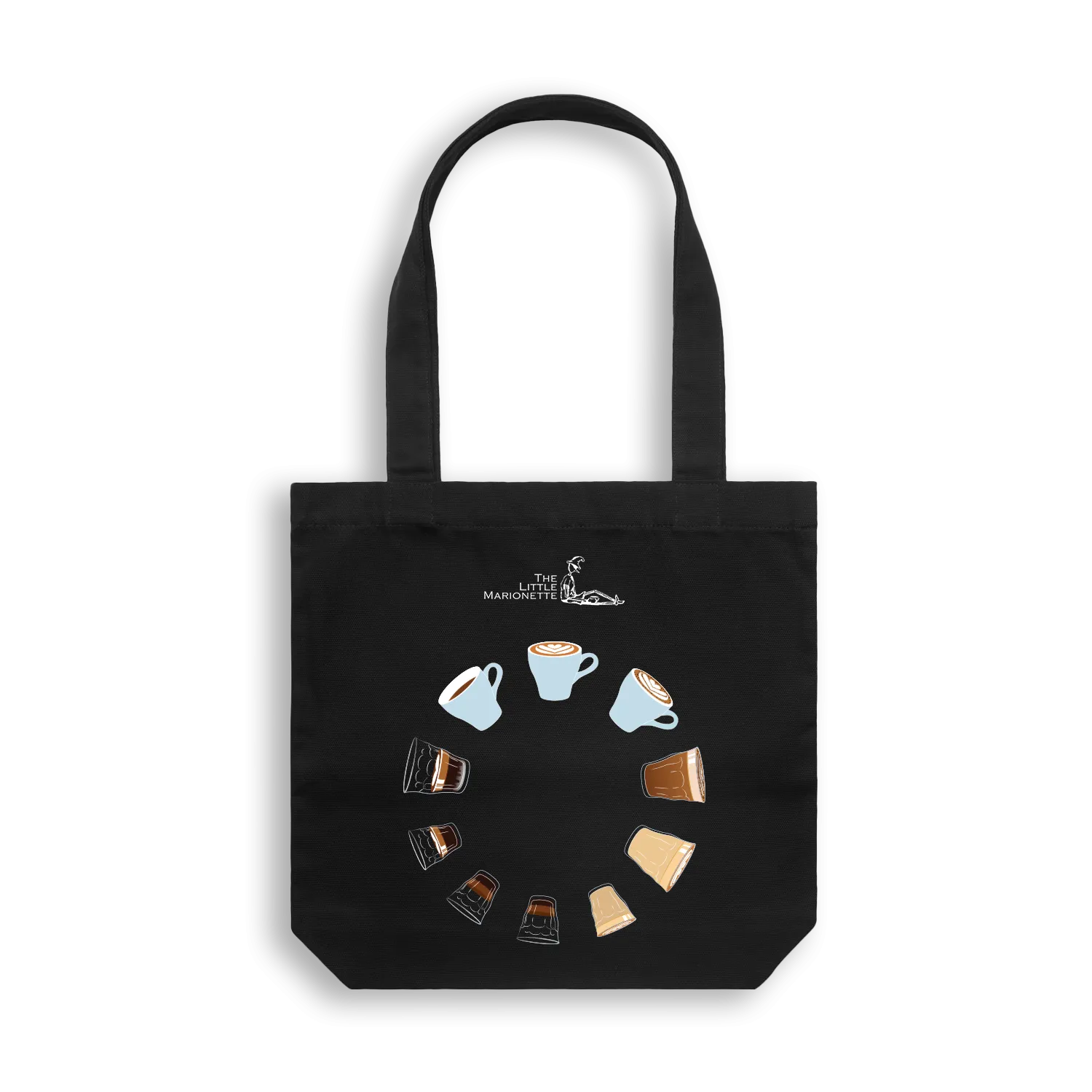 The Little Marionette Cups Tote Bag