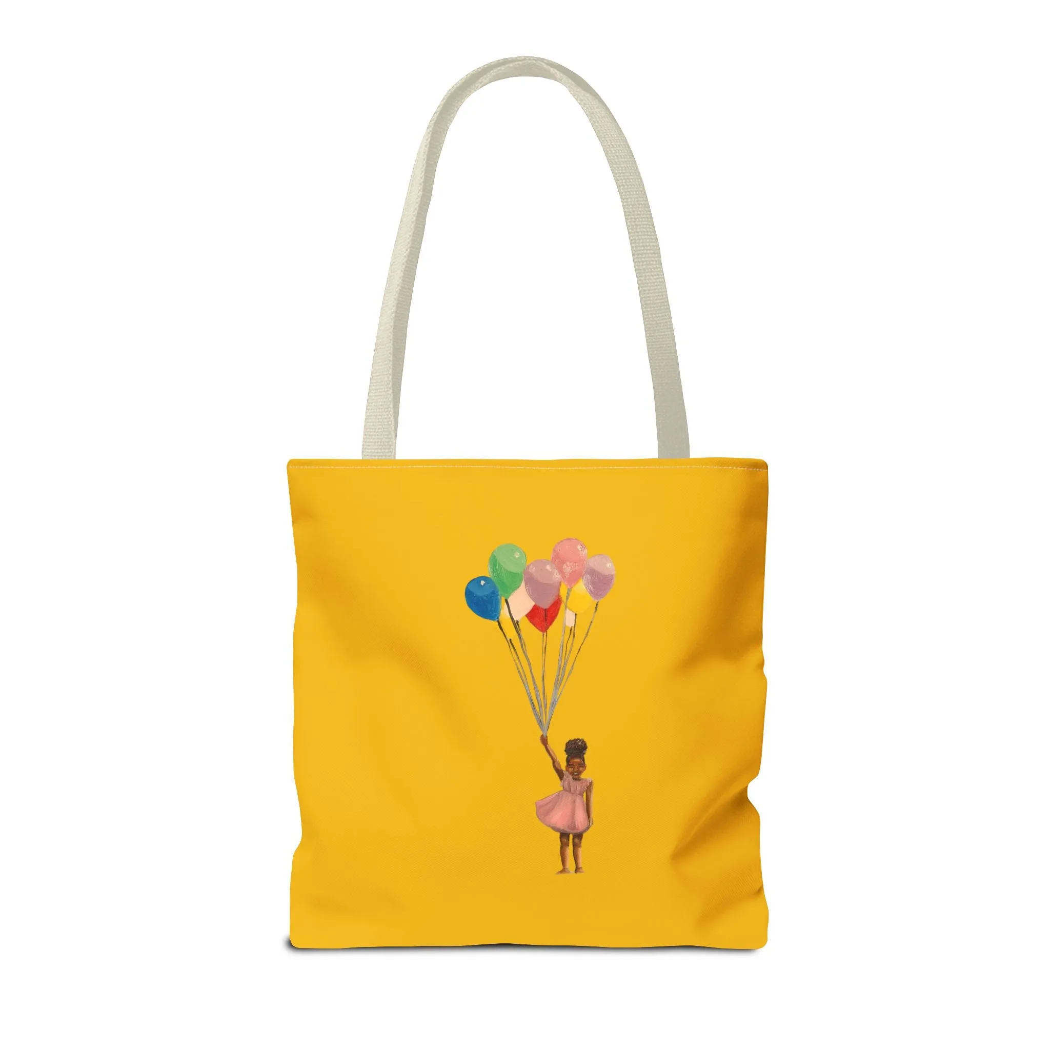 Yellow Balloons Tote Bag